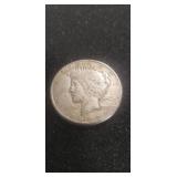 (1) 1922-S U.S. Silver Peace One Dollar Coin (90%