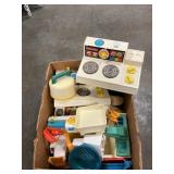 Box Lot With Fisher-Price Magic Burner Stoves,