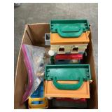 Box Lot With (2) Fisher-Price Sesame Street