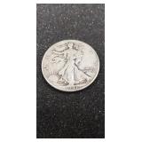 (1) 1941 Walking Liberty Silver Half Dollar Coin