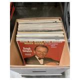 Box Lot Of (45) Frank Sinatra Vinyl Albums