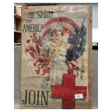 1919 American Red Cross Recruitment Poster