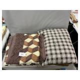 Lot With Wool Army Blanket, Southwest Style