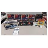 (5) Assorted Nascar Collector Cars, (1) Box Of