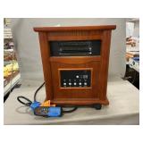 Portable Infrared Quartz Space Heater With Remote