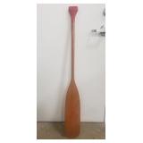 (1) Wooden Canoe Paddle (48" Long)