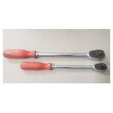 (2) MAC Tools Ratchets (3/8" & 1/2" Drive)
