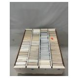 Box Of Assorted Football Cards