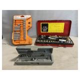 (3) Partial Socket/Ratchet Sets