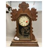 Antique Gingerbread Clock Case, Parts