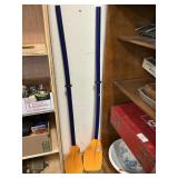 Set Of Kayak Paddles