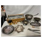 Attorney-At-Law Wooden Box, Silverplate, Perfumes