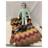 1974 Mego Lone Ranger Super Softie Doll, Afghan