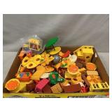 Assorted Fisher-Price Playset Parts