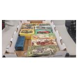 Box Of (10) Assorted Vintage AVON After Shave Car