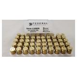 (50) Rounds 9mm Luger Ammo