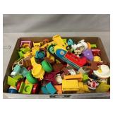 Lot Of Fisher-Price Little People Vehicles,