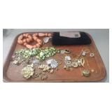 Tray Of Assorted Jewelry & More