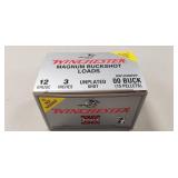 (15) Rounds 12 Gauge Magnum Buckshot Shotgun