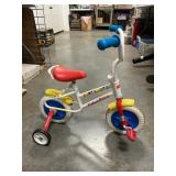 Vintage Fisher-Price Toddler Bike With Training