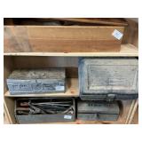SheF Lot With Craftsman Circular Saw, Toolbox