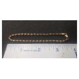 (1) 10K Gold Bracelet (UNVERIFIED)