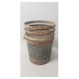(3) Galvanized Wire Bait Traps