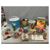 Fisher-Priceï¿½s TV/Radio, Tin Buckets, Wizzzer