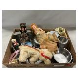Vintage Dolls, Figure, Zippered Plush Dog,
