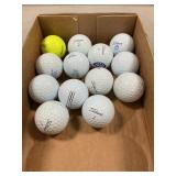 (13) Titleist Golf Balls