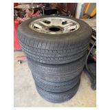 (4) Dodge 8 Lug Rims with Tires