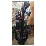 Assorted Golf Clubs w/ Bag (Left Hand/Like New)
