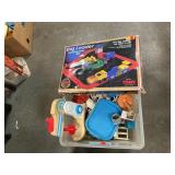 Box Lot With Tony Construction Set, Fisher-Price,