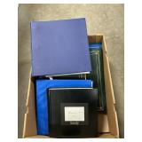 Box Lot With Binders & Scrapbooks Full Of Car