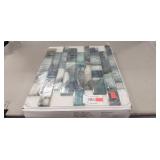 (3) Boxes Of Interlocking Glass Tile