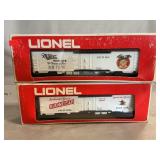 Lionel Budweiser & Miller Reefer Cars