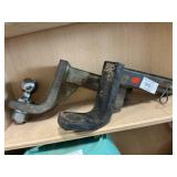Pair Of Heavy Duty Trailer Hitches, (1) Ball