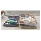Tray Of Assorted Nascar Programs & Magazines