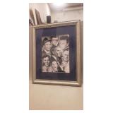 (1) Framed "Frank Sinatra" Print (19"ï¿½23")
