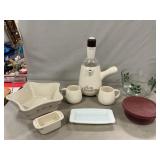 French Cafe Hot Chocolate Pot, Longaberger Star