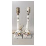 (2) Accent Table Lamps (13" Tall)