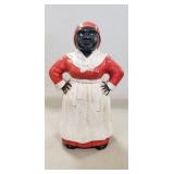 (1) Black Americana Cast Iron Bank (11.5" Tall)