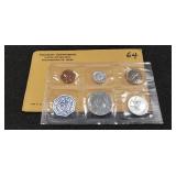 1964 U.S. Philadelphia Mint Proof Coin Set