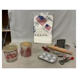 Hazel Atlas EZ Freeze Cottage Cheese Glasses,