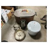 Boiler With Chamber Pot, Dietz Lantern, & More
