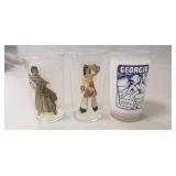 (2) Vintage "Peek-A-Boo" Girlie Glasses