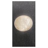 (1) 1923 U.S. Silver Peace One Dollar Coin (90%