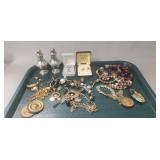 Tray Of Assorted Jewelry & More