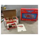 Die-Cast Airplane Bank, (6) Lledo  Budweiser
