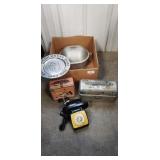 Box Lot Of Assorted Items Including (2) Vintage